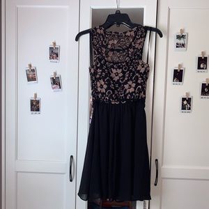 lace junior party dress